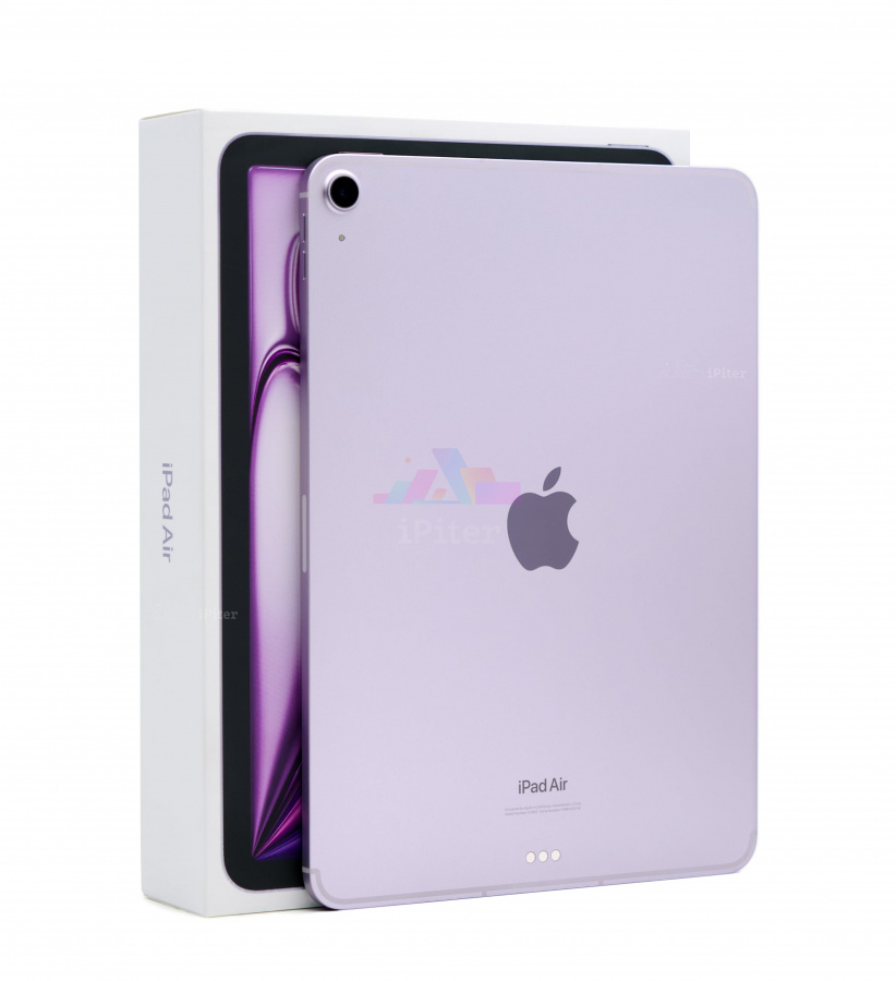 Фото Купить Apple iPad Air 6 (2024) 11 дюймов Wi-Fi + Cellular 512gb Purple (Фиолетовый) по низкой цене в