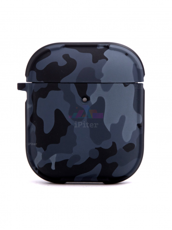 Фото Чехол K-DOO Soft Touch Хаки для AirPods 1/2 (Серый), Серый