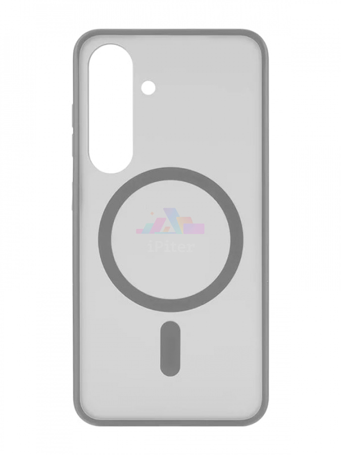 Фото Купить Чехол uBear Cloud Mag case для Samsung Galaxy S25 Plus (Серый) по низкой цене в