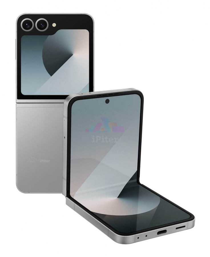 Фото Купить Смартфон Samsung Galaxy Z Flip 6 5G 12Gb/512Gb (Silver Shadow) SM-F741 (Nano-sim + eSim) по низкой цене в