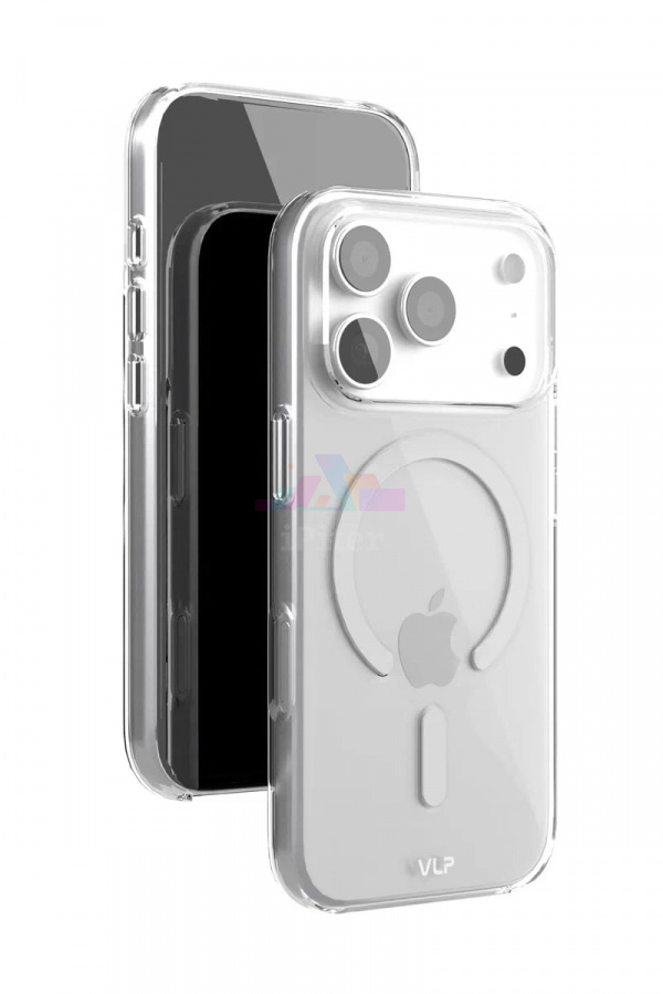 Фото Купить Чехол VLP Puro case with MagSafe для iPhone 17 Pro (Прозрачный) по низкой цене в