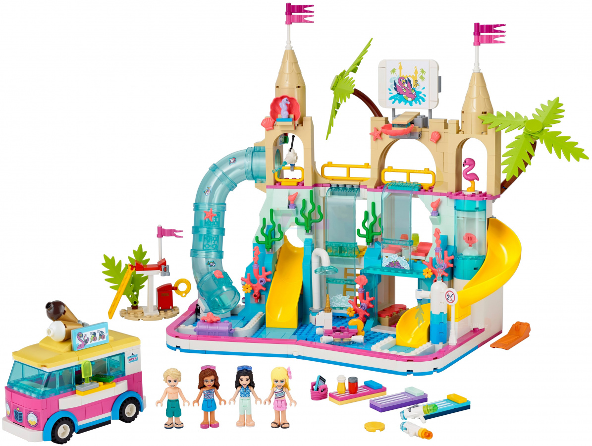Фото Купить Конструктор LEGO Friends 41430 Летний аквапарк по низкой цене в