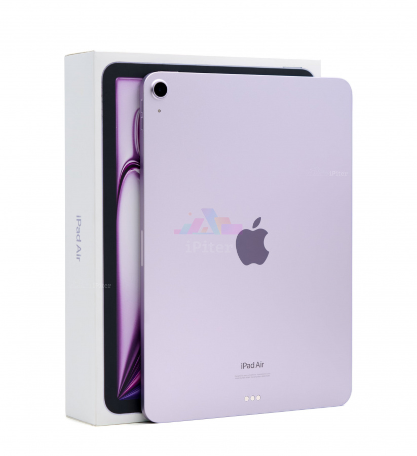 Фото Купить Apple iPad Air 6 (2024) 11 дюймов Wi-Fi 128gb Purple (Фиолетовый) по низкой цене в