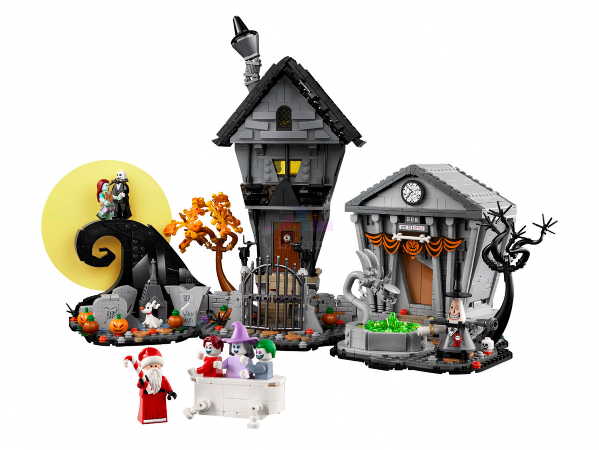 Фото Купить LEGO Ideas 21351 «Кошмар перед Рождеством» Тима Бёртона по низкой цене в