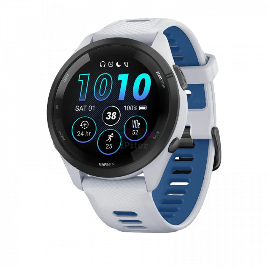 Фото Купить Умные часы Garmin Forerunner 265 Белый (010-02810-11) по низкой цене в