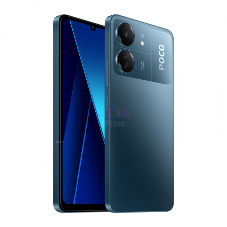 Фото Купить Смартфон Xiaomi Poco C65 6Gb/128Gb (Тёмно-синий) по низкой цене в