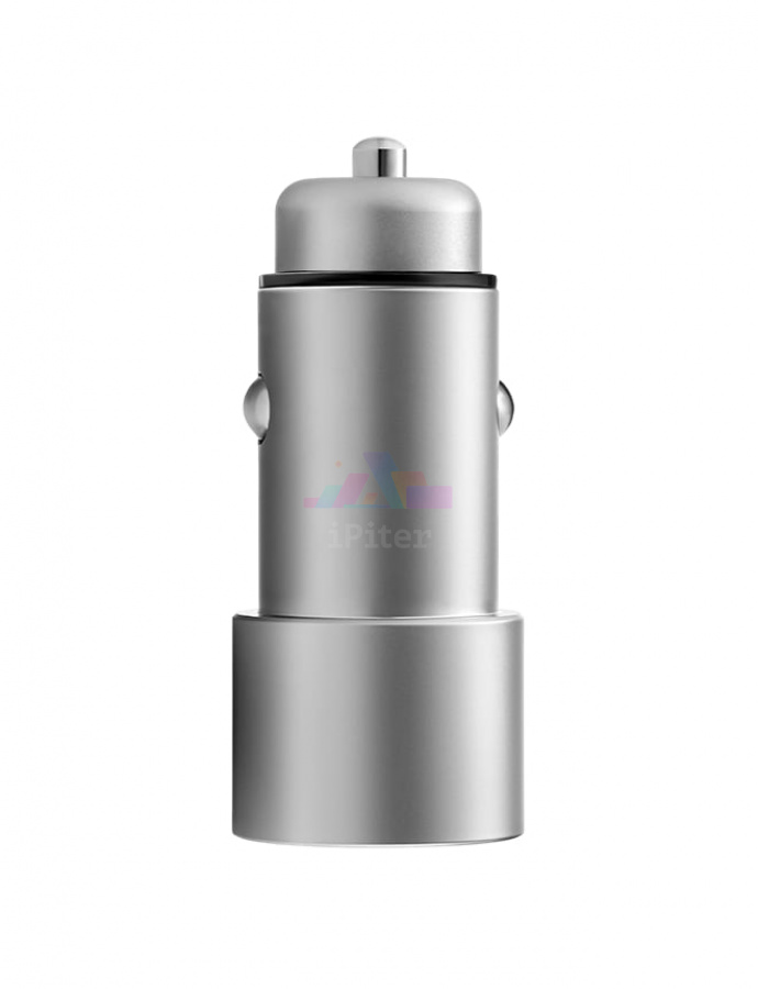 Фото Купить Автомобильное зарядное устройство uBear Ride Pro Car Charger (Серый) по низкой цене в