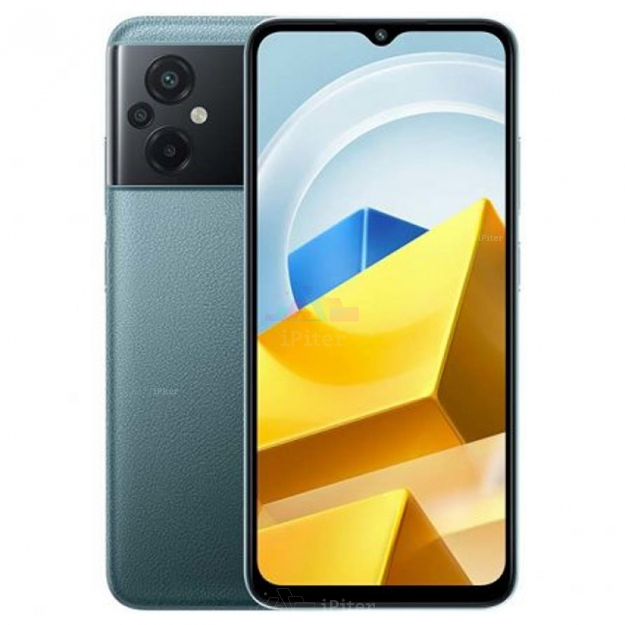 Фото Купить Смартфон Xiaomi Poco M5 4Gb/64Gb (Зелёный) Global по низкой цене в