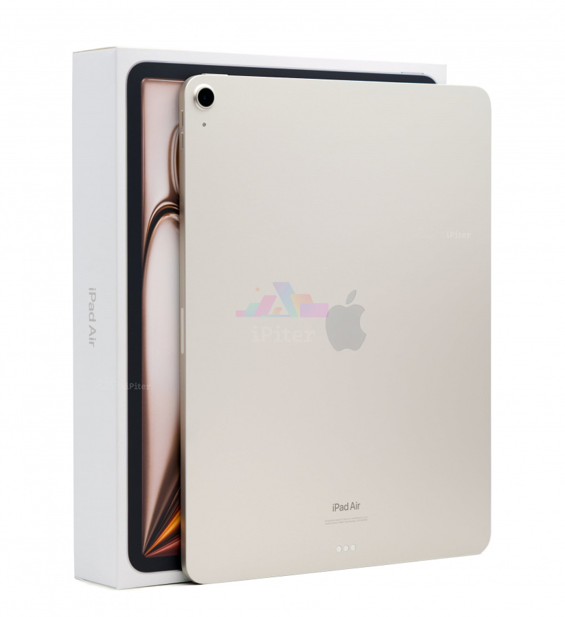 Фото Купить Apple iPad Air 6 (2024) 13 дюймов Wi-Fi 256gb Starlight (Сияющая звезда) по низкой цене в