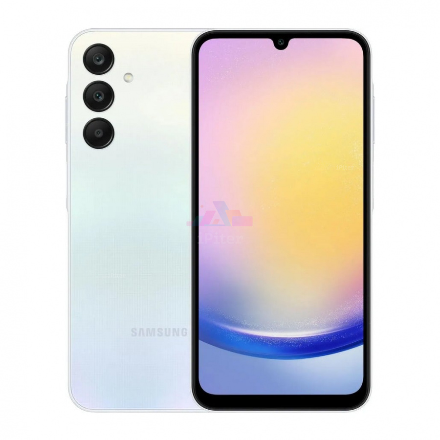 Фото Купить Смартфон Samsung Galaxy A25 8Gb/256Gb (Light Blue) SM-A256 (Nano-Sim + Nano-Sim) по низкой цене в