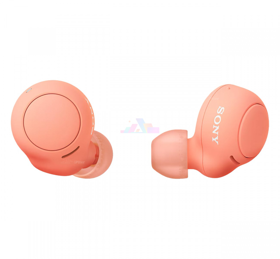 Фото Купить Sony WF-C500 Wireless Earbuds (Orange) по низкой цене в