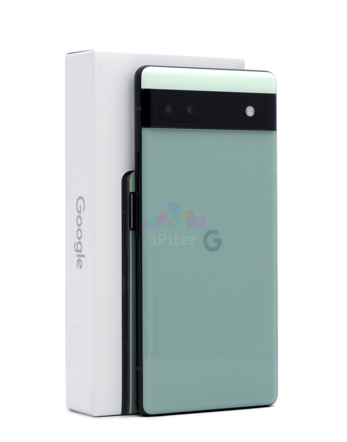 Фото Купить Смартфон Google Pixel 6A 5G 6Gb/128Gb (Зелёный) Nano-sim + eSim по низкой цене в