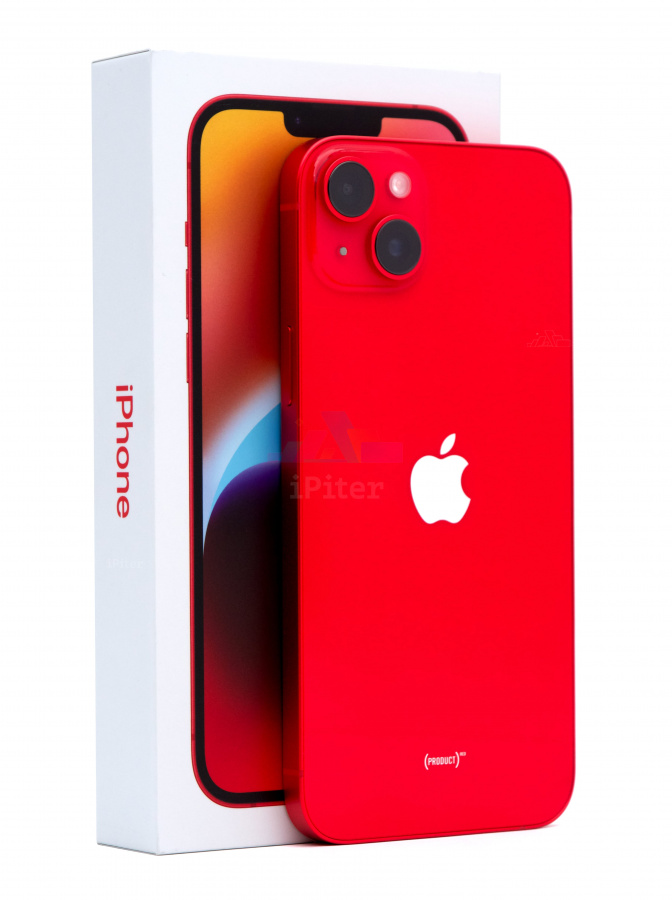 Фото Купить Apple iPhone 14 Plus 128Gb<br> Red (Красный) Nano-sim + eSim по низкой цене в