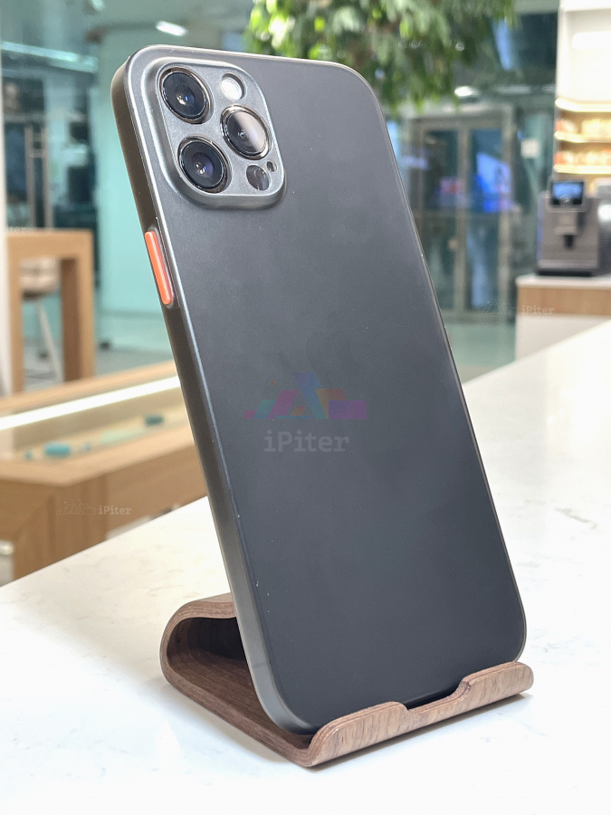 Фото Ультратонкий пластиковый чехол для iPhone 12 Pro Max, Серый