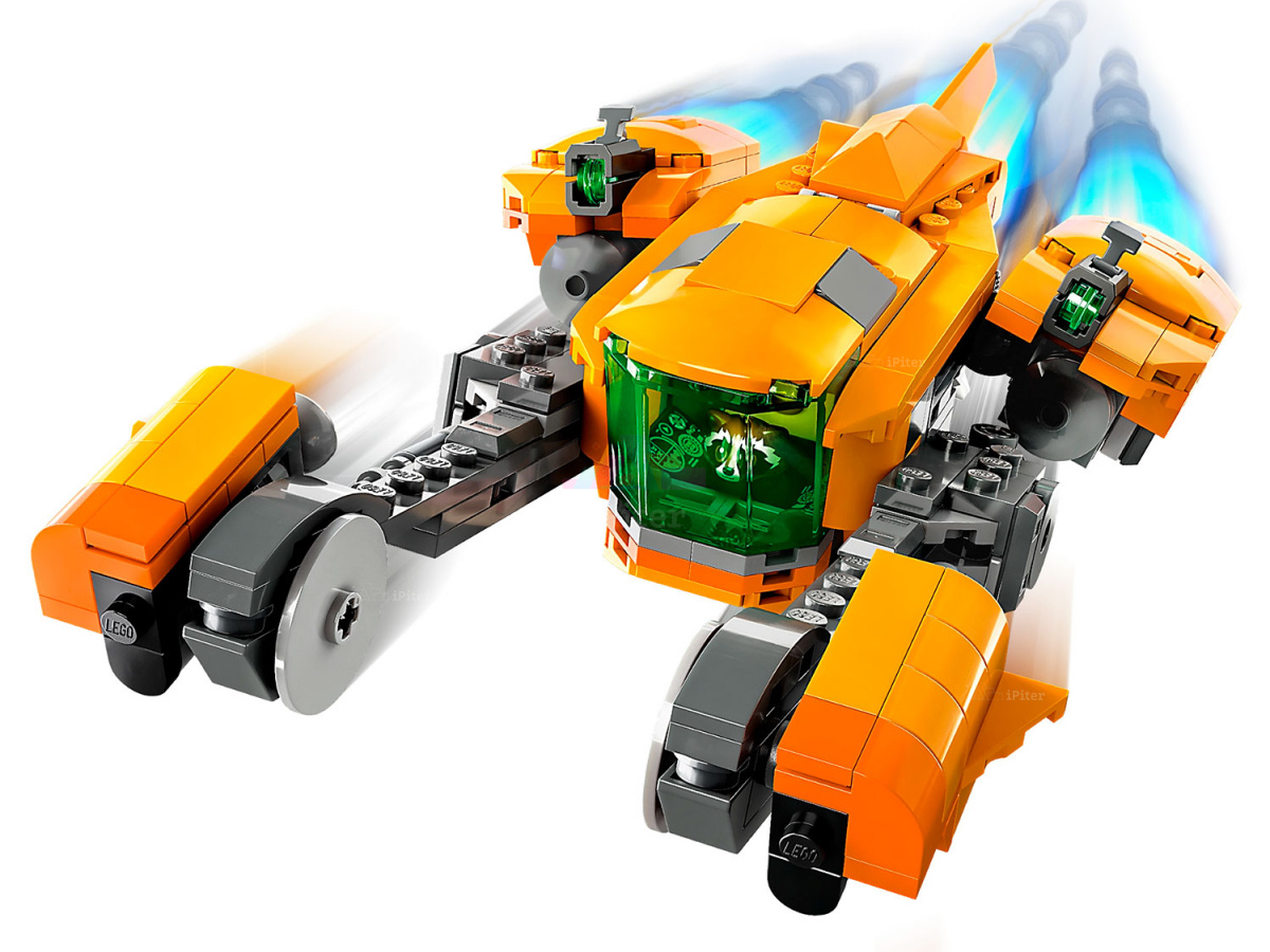 Фото Купить LEGO Super Heroes 76254 Звездолёт малыша Ракеты по низкой цене в
