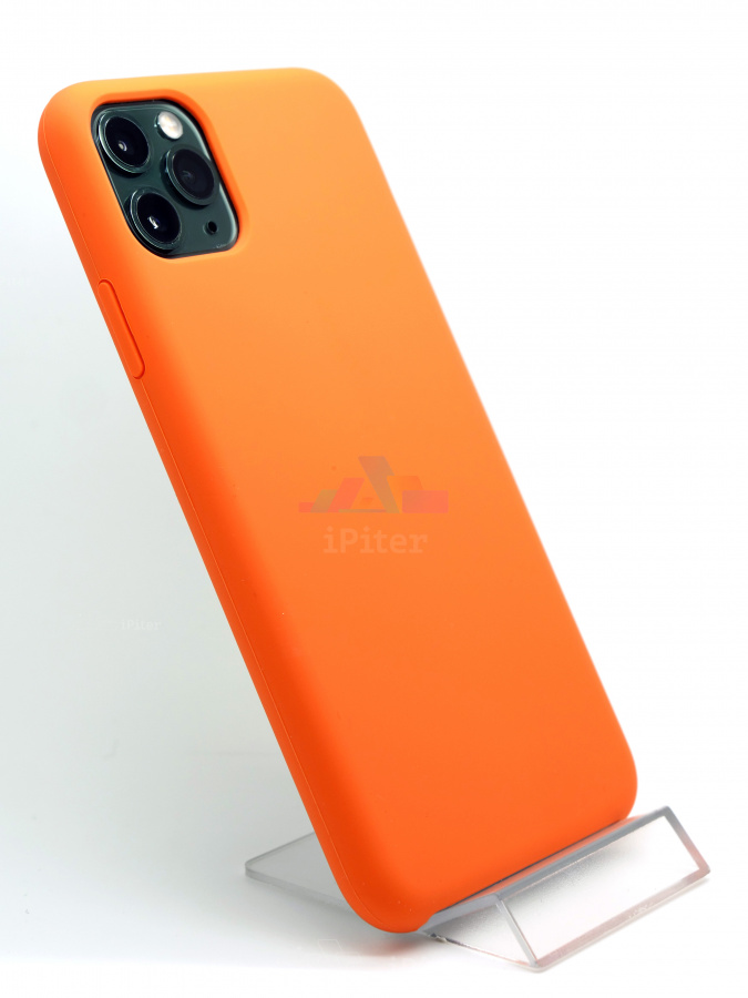 Фото Силиконовый чехол Candy для iPhone 11 Pro Max, Персиковый