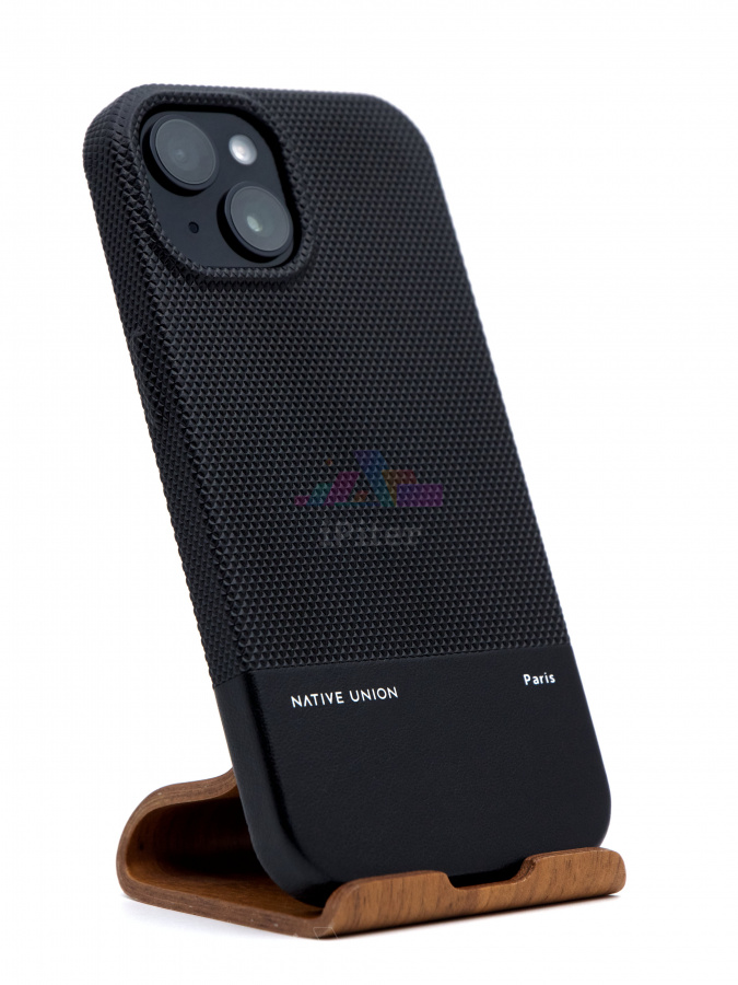 Фото Купить Чехол Native Union Classic для iPhone 15 Чёрный по низкой цене в
