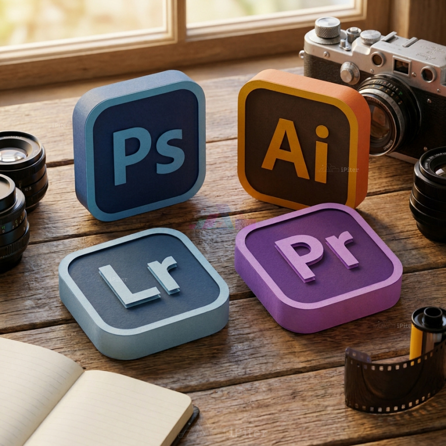 Фото Купить Пакет Adobe для дизайнера и фотографа на Mac OS по низкой цене в