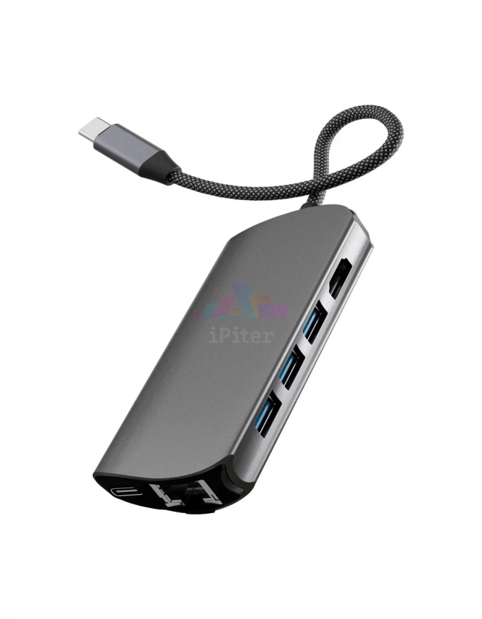 Фото Купить Многопортовый адаптер VLP Infinity USB-C Hub 8IN1 по низкой цене в