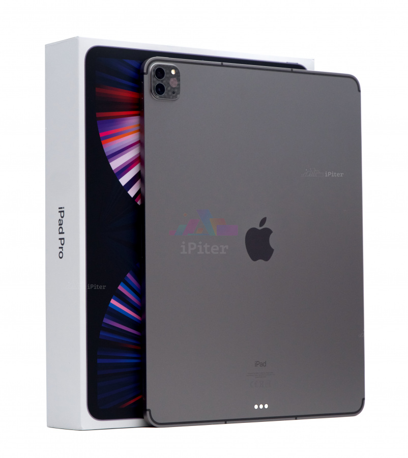 Фото Купить iPad Pro 2021 12,9 дюймов Wi-Fi + Cellular 128Gb Space Gray по низкой цене в