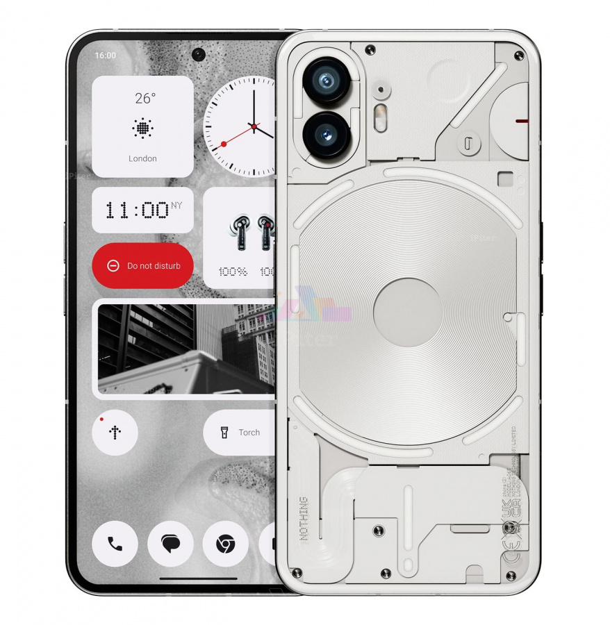 Фото Купить Смартфон Nothing Phone 2 12Gb/512Gb (Белый) по низкой цене в