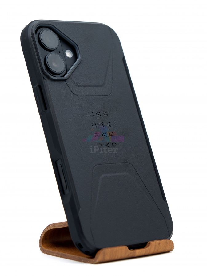 Фото Купить Чехол UAG Civilian для iPhone 16 Plus Чёрный по низкой цене в