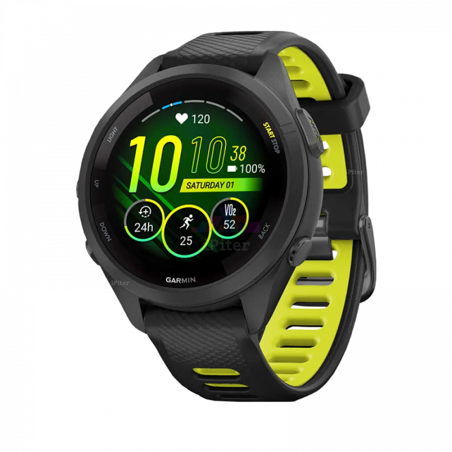 Фото Купить Умные часы Garmin Forerunner 265S Чёрный (010-02810-13) по низкой цене в