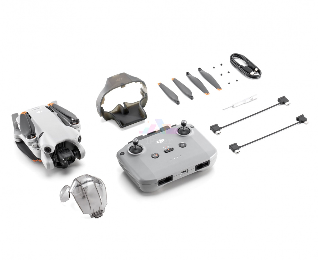 Фото Купить Квадрокоптер DJI Mini 4 Pro (DJI RC-N2) по низкой цене в