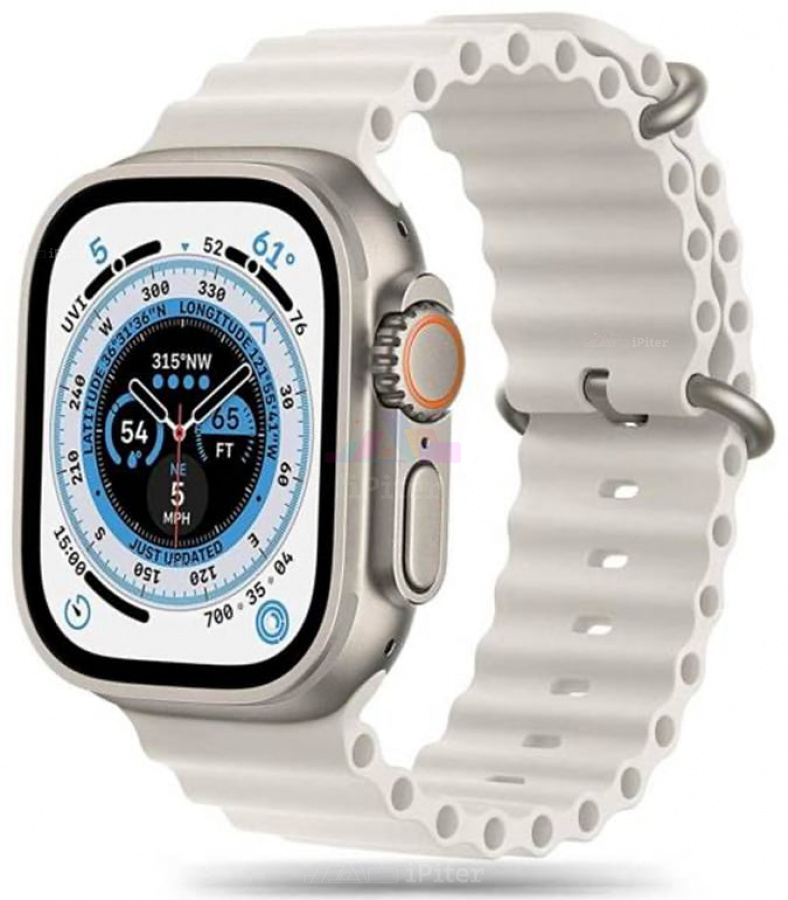 Фото Купить Ремешок Tech-Protect Ocean Band для Apple Watch Ultra (Beige) по низкой цене в