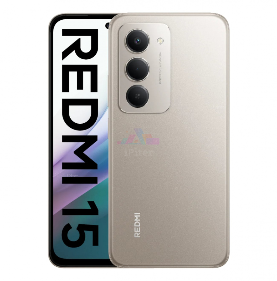 Фото Купить Смартфон Xiaomi Redmi 15 6Gb/128Gb (Gray) Nano-Sim + Nano-Sim по низкой цене в