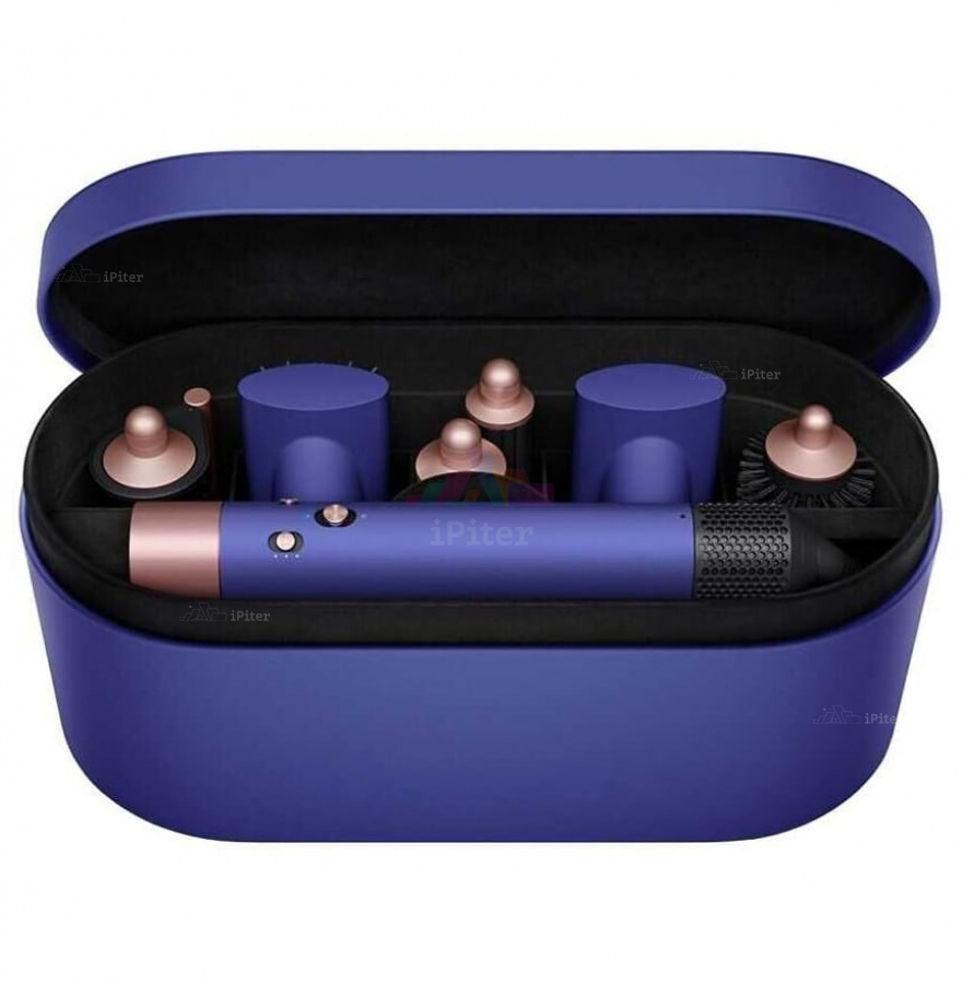 Фото Купить Стайлер Dyson Airwrap Complete HS05 Blue/Rose (6 насадок) по низкой цене в