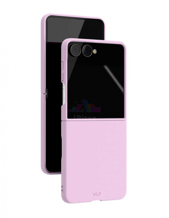 Фото Купить Чехол VLP Flex Case для Samsung Galaxy Z Flip 8 (Розовый) по низкой цене в