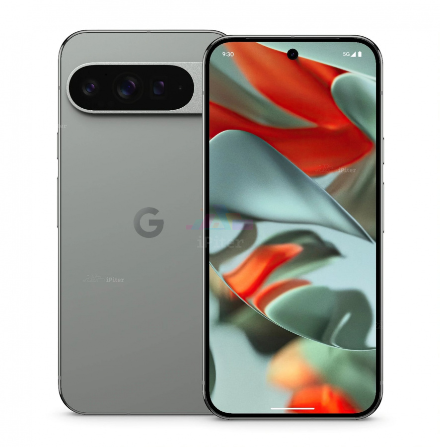 Фото Купить Смартфон Google Pixel 9 Pro XL 5G 16Gb/256Gb (Hazel) Nano-sim + eSim по низкой цене в