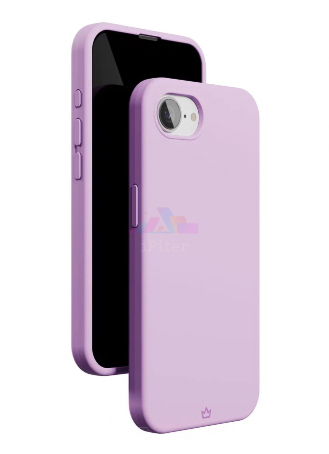Фото Купить Чехол VLP Aster case with MagSafe для iPhone 16e/17e (Лавандовый) по низкой цене в