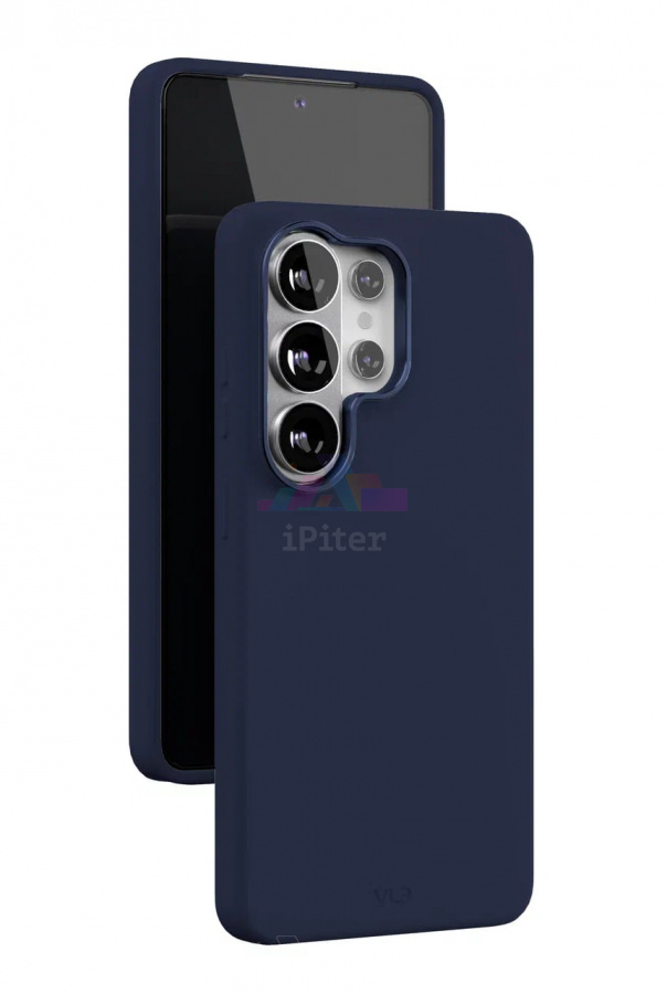 Фото Купить Чехол VLP Aster Pro Case для Samsung Galaxy S26 Ultra (Тёмно-синий) по низкой цене в