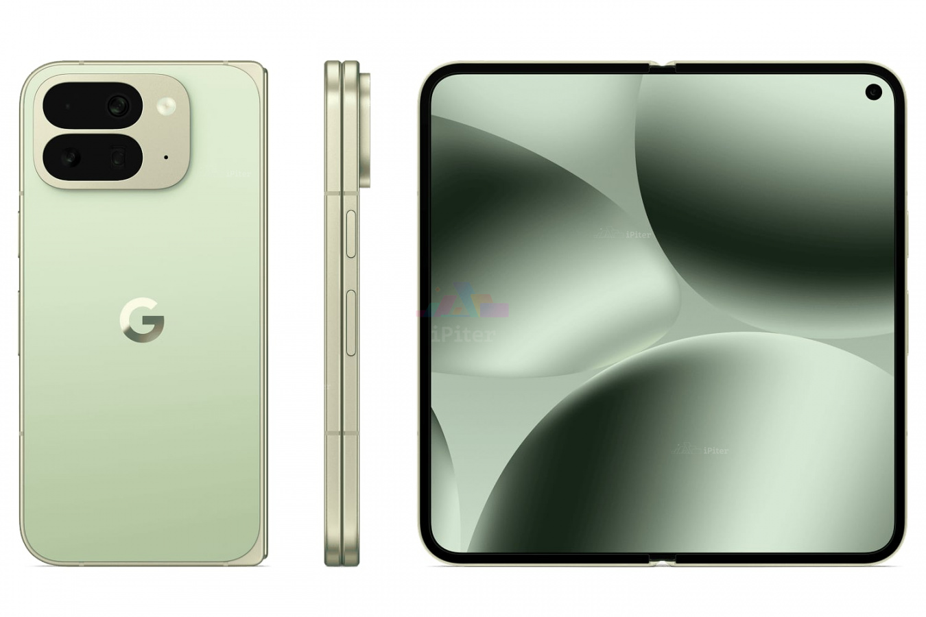 Фото Купить Смартфон Google Pixel 10 Pro Fold 16Gb/512Gb (Jade) Nano-sim + eSim по низкой цене в