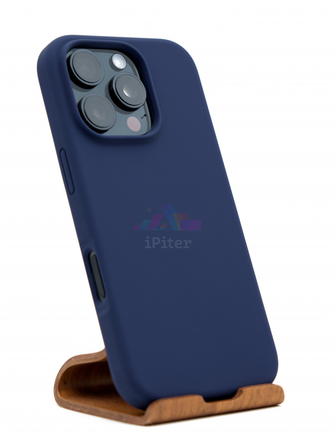 Фото Купить Чехол uBear Touch Mag case для iPhone 16 Pro Тёмно-синий по низкой цене в