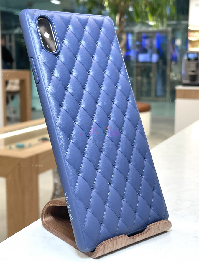 Фото Чехол Devia для iPhone XS Max, Синий
