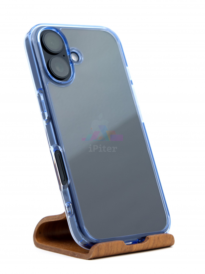 Фото Купить Чехол Spigen Ultra Hybrid для iPhone 16 Синий по низкой цене в