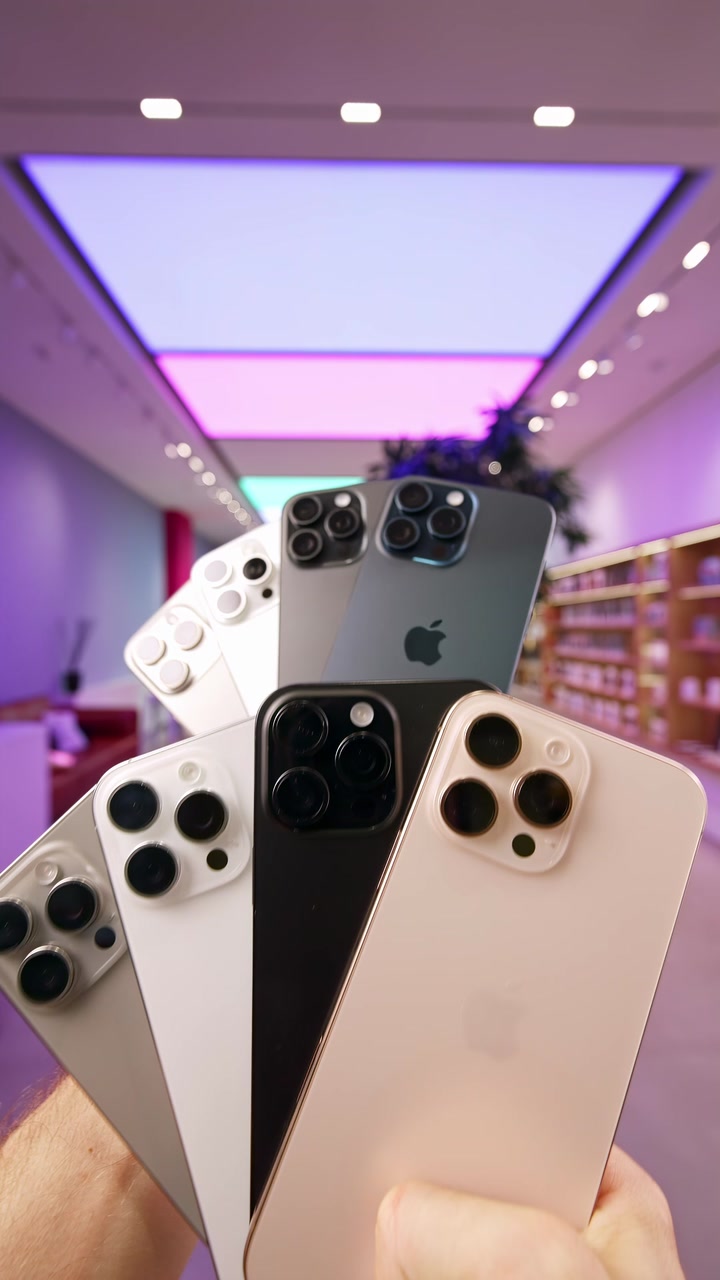 Цвета iPhone 16 Pro Max VS цвета iPhone 15 Pro Max