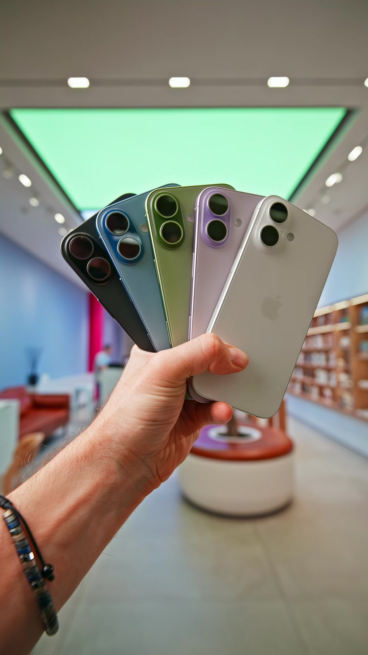 Все цвета iPhone 17