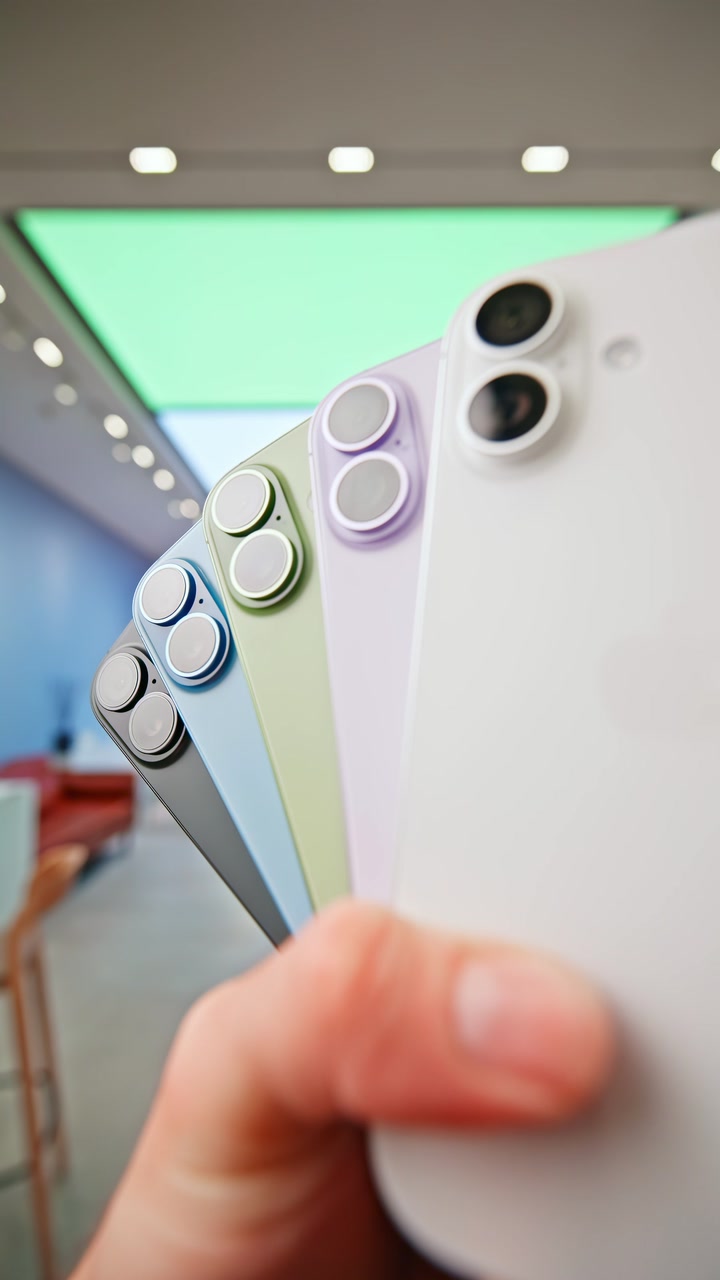 Все цвета iPhone 17