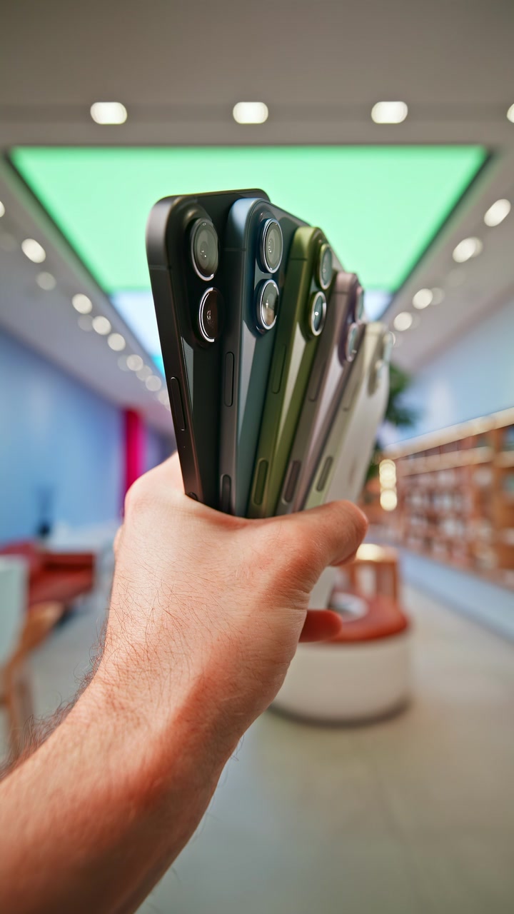 Все цвета iPhone 17