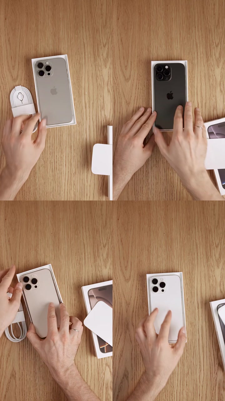 Все цвета iPhone 16 Pro Max