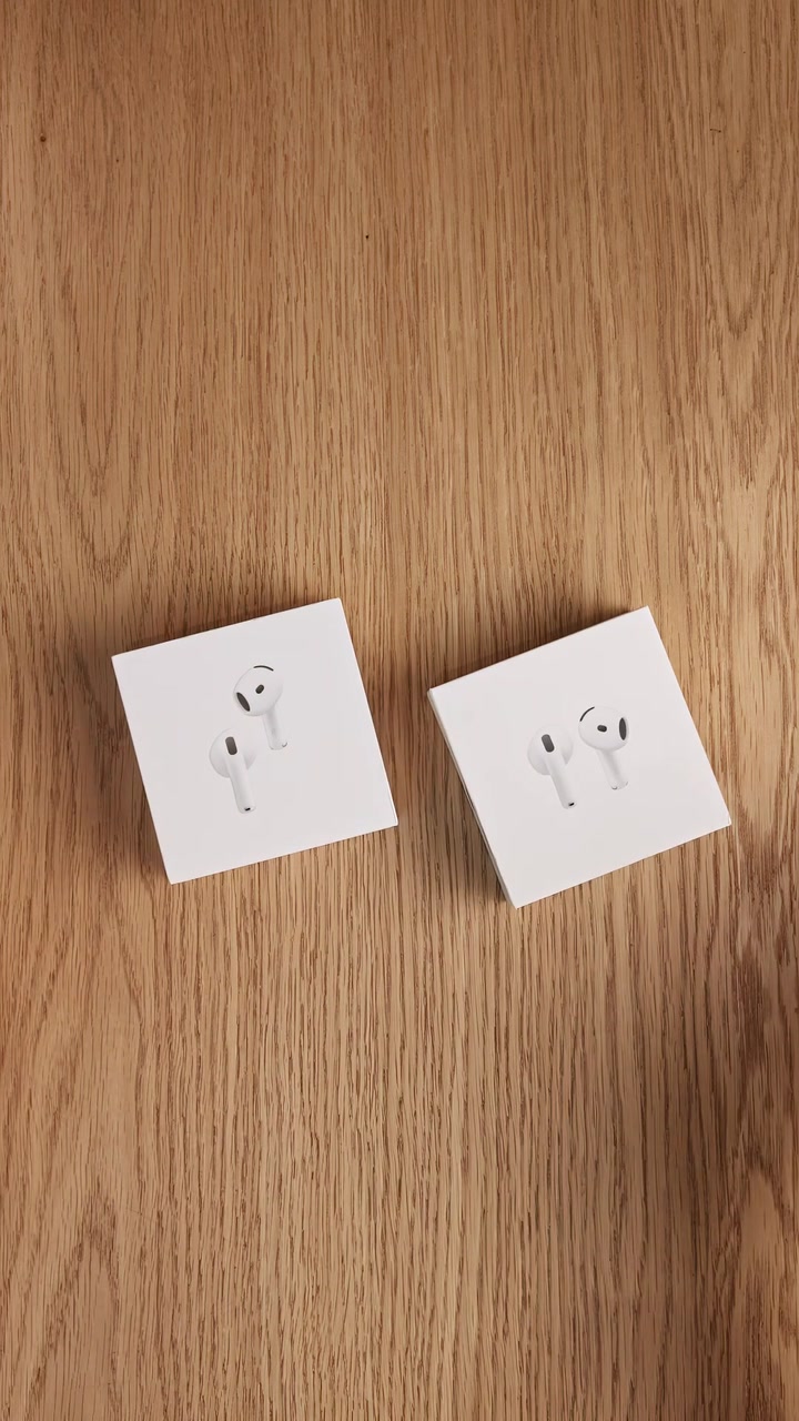 Распаковка AirPods 4 и 4 ANC