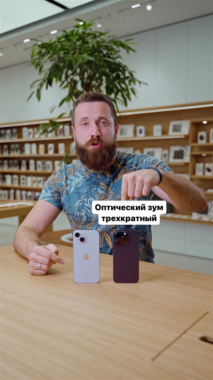 Быстрое сравнение от iPiter: разница между iPhone 14 и 14 Pro