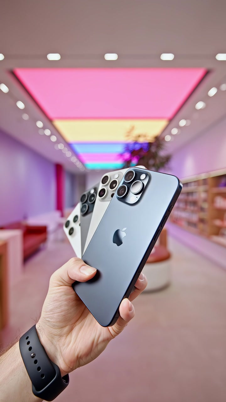 Все цвета iPhone 15 Pro Max