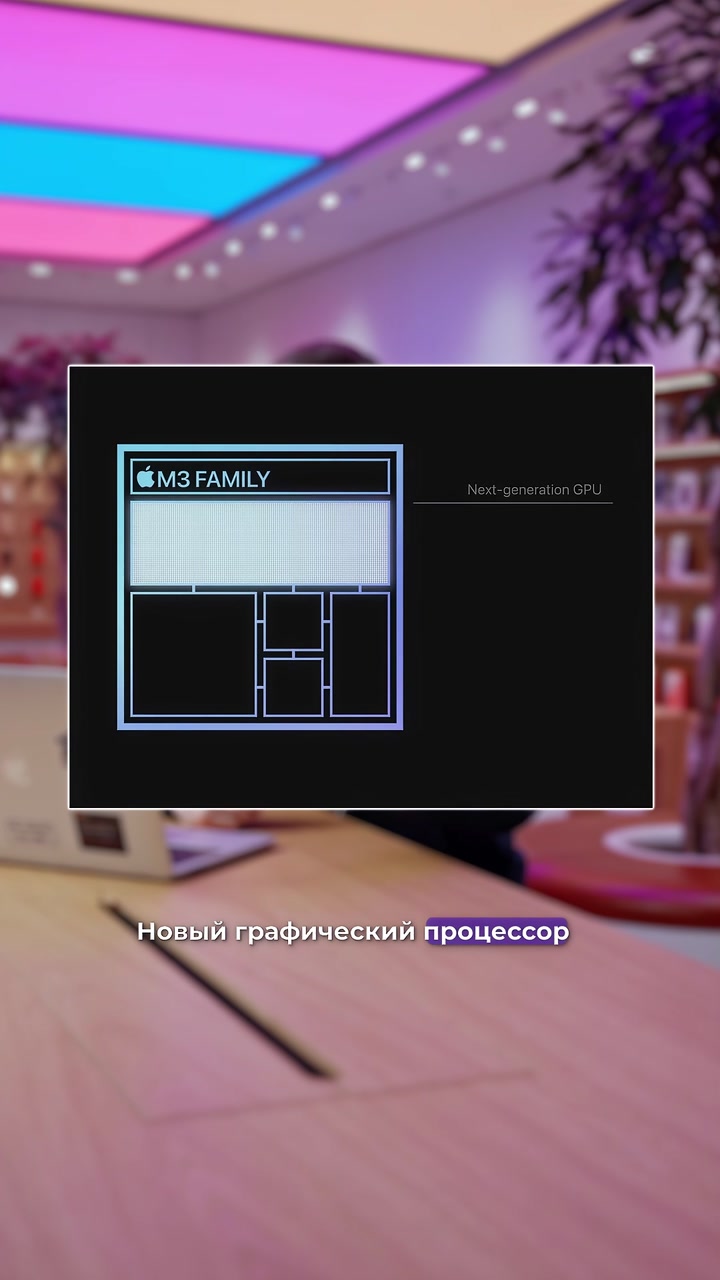 Решите ребус: ?+ M + 3️⃣ = ?‍?  Правильно, это Apple выпустила новый процессор серии M3