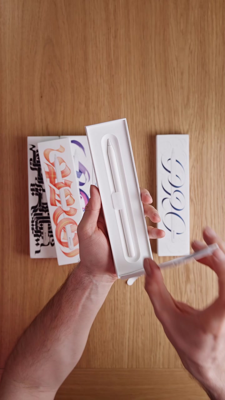 Новый Apple Pencil Pro. Распаковка