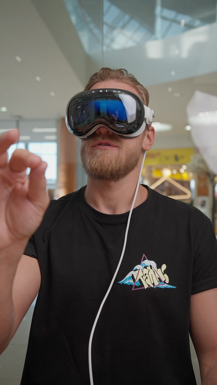 Хотели бы такую функцию на Apple Vision Pro?
